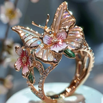 Anello Floreale Vintage Oro Canifis, immagine 3 - Emma e Gemma