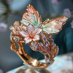 Anello Floreale Vintage Oro Brimhaven, immagine 2 - Emma e Gemma