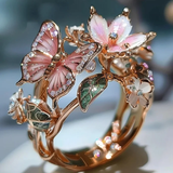 Anello Floreale Vintage Oro Prifddinas, immagine 3 - Emma e Gemma
