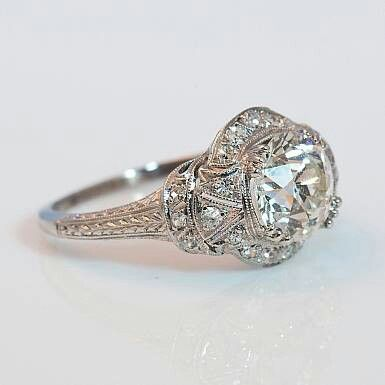 Anello Vintage in Argento Cristallino - Kaja i Maja
