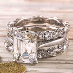 Anello a Strati in Argento Vintage - Emma e Gemma