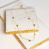 Collana Choker con Pendente Stella Delicata - Oro o Argento - Emma e Gemma