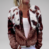 Giulia - Cardigan Animalier Autunnale