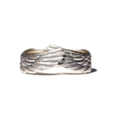 Anello Regolabile in Argento con Fede Alata - Emma e Gemma