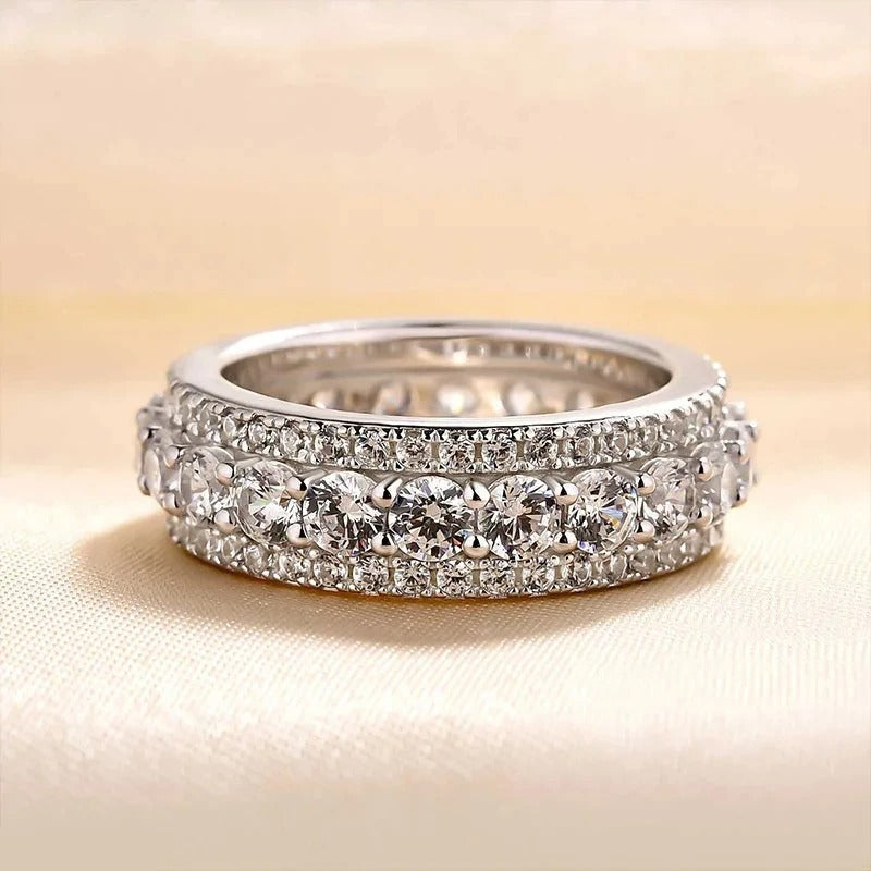 Anello Eternità in Argento Vintage - Emma e Gemma