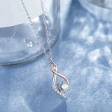 Collana in Argento e Cristallo - Emma e Gemma