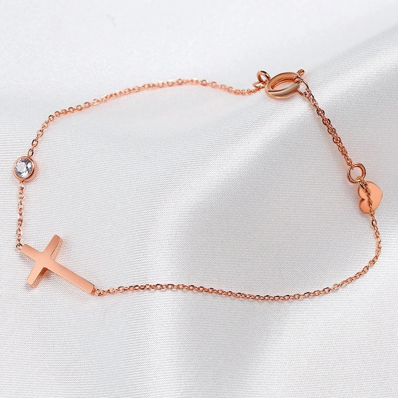 Bracciale Spirituale in Oro Rosa, immagine 2 - Emma e Gemma