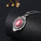 Collana con Pendente in Gemma Ornata d'Argento - Emma e Gemma