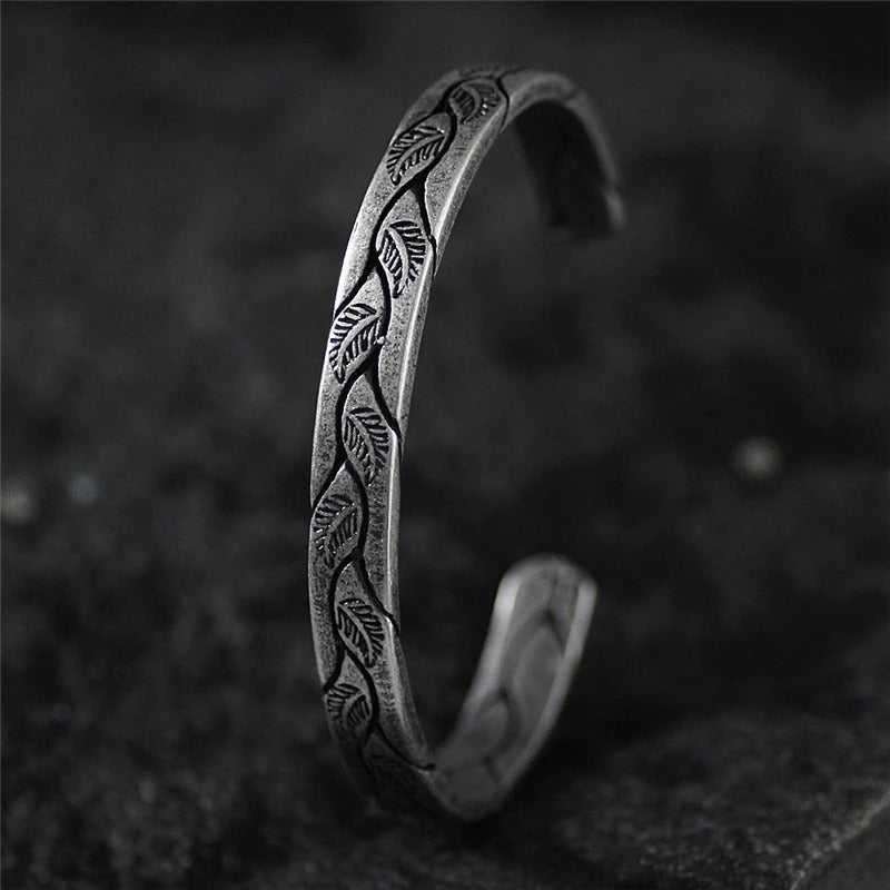 Bracciale Cuff in Argento Vintage - Emma e Gemma