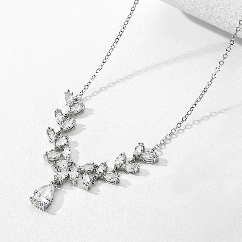 Collana a Goccia in Argento Vintage - Emma e Gemma
