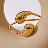 Bracciale Regolabile con Ciondolo Astratto in Oro - Emma e Gemma