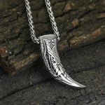 Collana con Dente di Bestia Nordica in Argento - Emma e Gemma