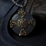 Collana con Simbolo di Protezione Vichingo in Oro e Argento - Emma e Gemma
