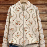 Soledad | Cardigan a maglia con delicate viti floreali