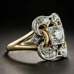 Anello in Zirconia Vintage - Emma e Gemma