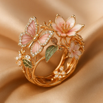 Anello in Zirconia Farfalla Naturale, immagine 3 - Emma e Gemma