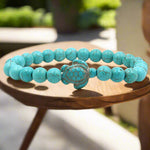 Braccialetti in Pietra Naturale Unica a Forma di Tartaruga - Emma e Gemma