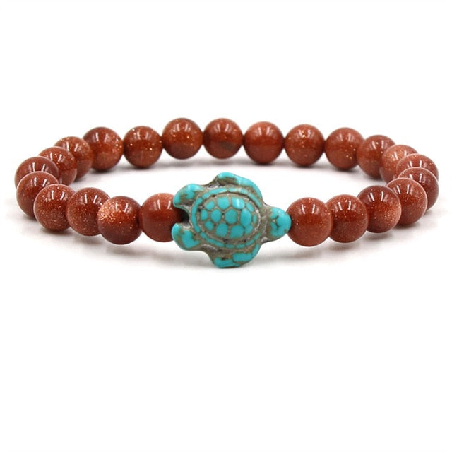 Braccialetti in Pietra Naturale Unica a Forma di Tartaruga, immagine 6 - Emma e Gemma
