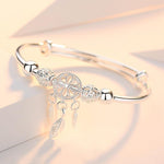 Bracciale Sognatore Regolabile in Argento 925 - Emma e Gemma