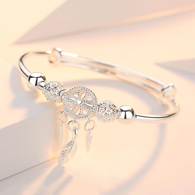 Bracciale Sogni Regolabile in Argento 925 - Emma e Gemma